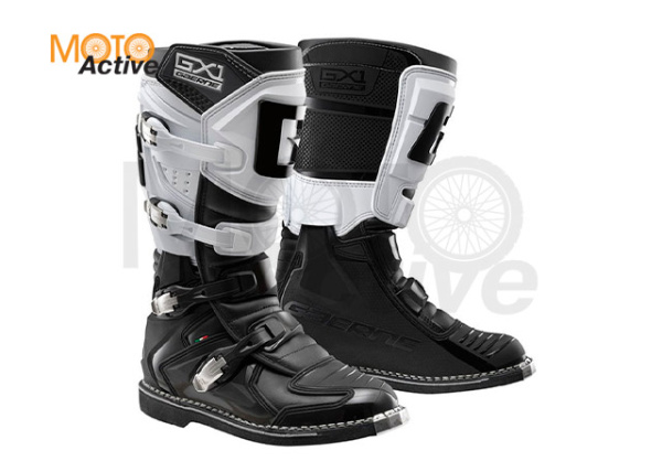 Мотоботы Gaerne GX-1 Goodyear (черно-белые)